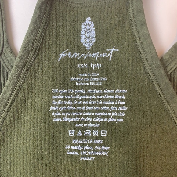 NEW XS/S Free People Happiness Runs Tank / Crop Top - Picture 7 of 8